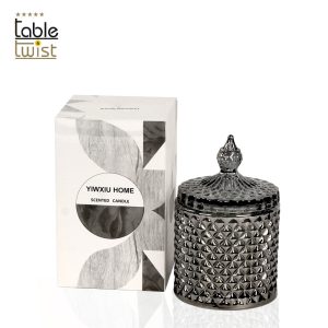 Crystal Dome Bell Jar Scented Candle
